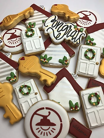 Housewarming cookies
