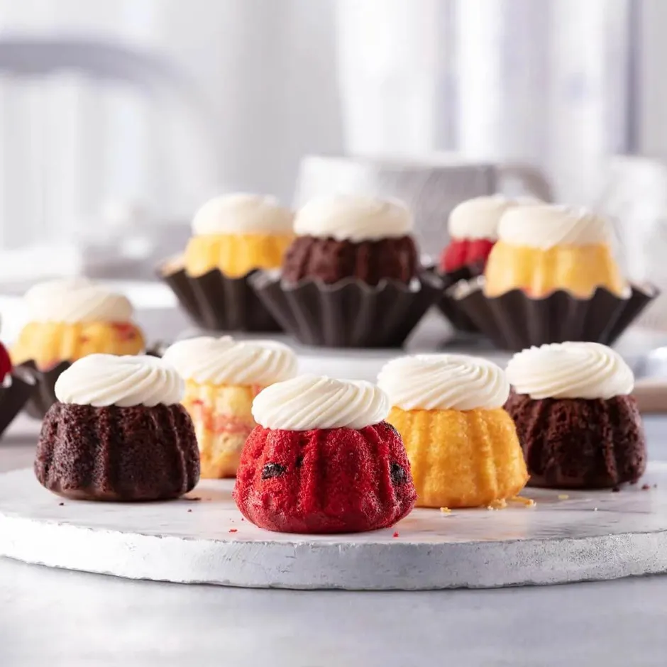 Mini bundt cakes