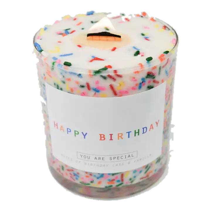 Happy birthday candle