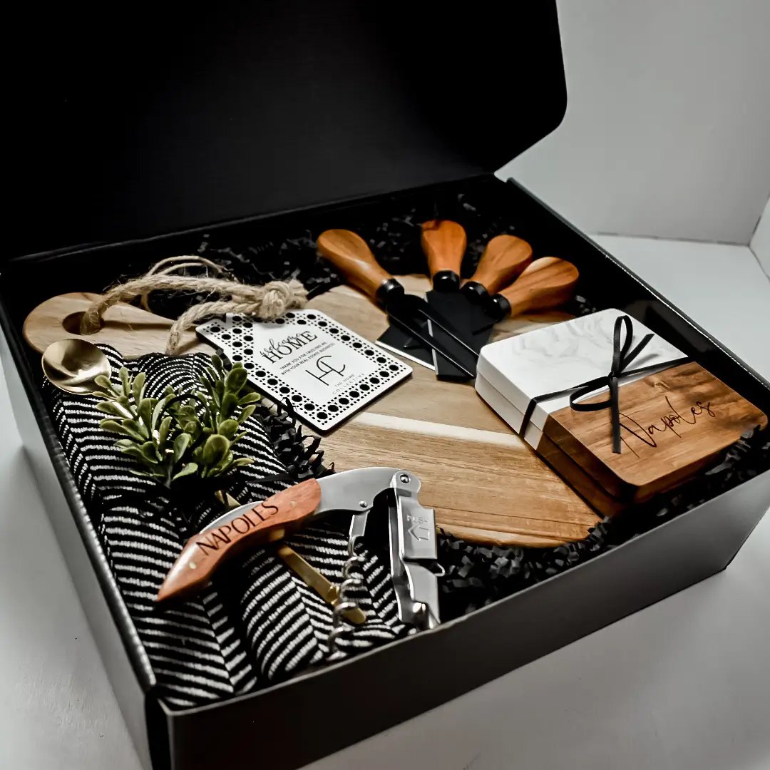 Welcome home gift box